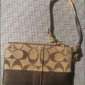 Coach Wristlet- Authentic Like New